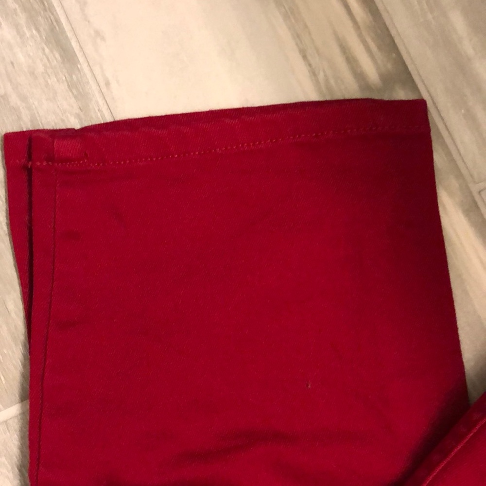 Women's Red High Rise Jeans Size 8P Style & Co. - Picture 5 of 9